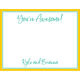 Celebration Style Flat Note Cards Image 3 of 8